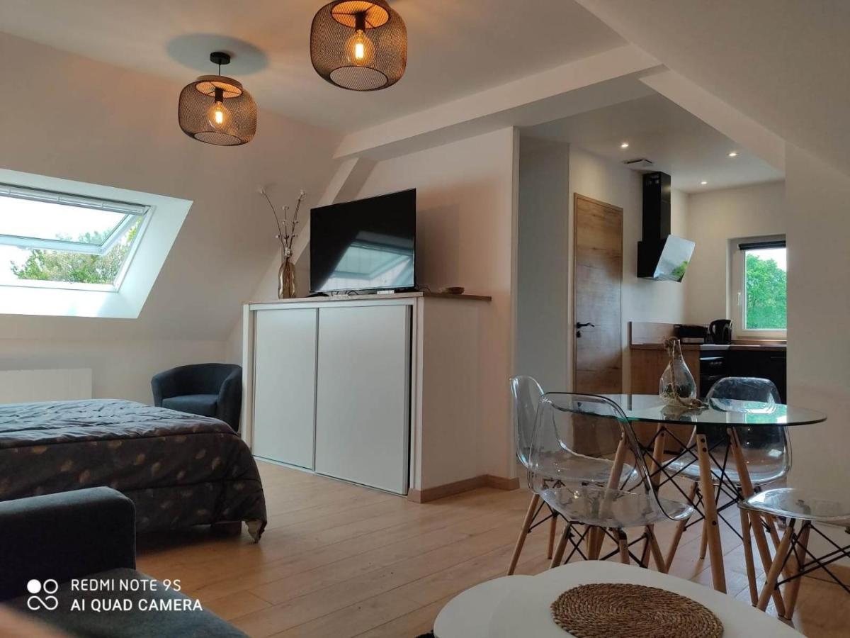Ferienwohnung Le Nid De La Baie Crollon Exterior foto