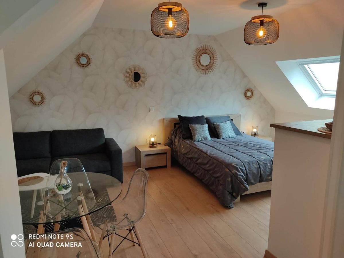 Ferienwohnung Le Nid De La Baie Crollon Exterior foto