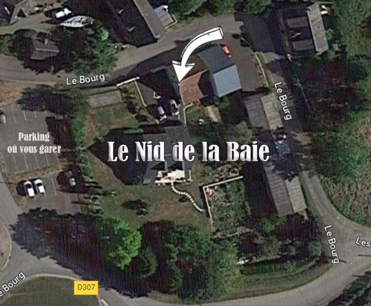 Ferienwohnung Le Nid De La Baie Crollon Exterior foto